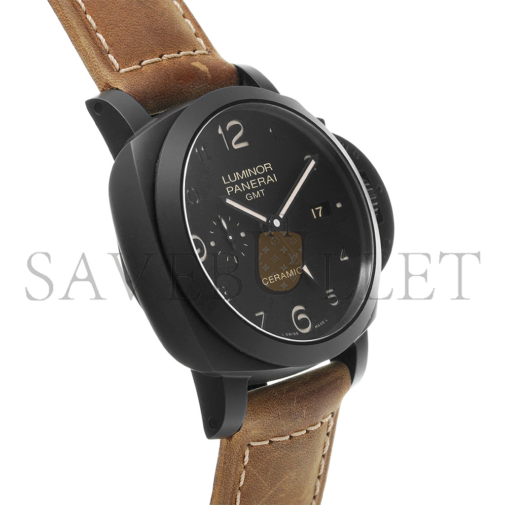 PANERAI LUMINOR 1950 3 DAYS GMT AUTOMATIC CHERAMICA WATCH PAM00441